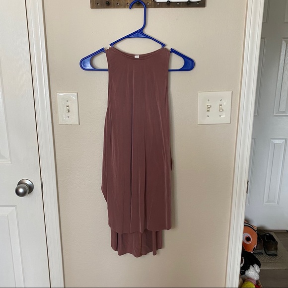 LULULEMON Lab red dust Restore tunic tank - Picture 1 of 11